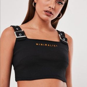 MISSGUIDED x JORDAN LIPSCOMBE Crop Top